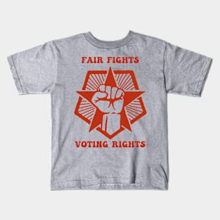 Fair Fights - Voting Rights Kids T-Shirt